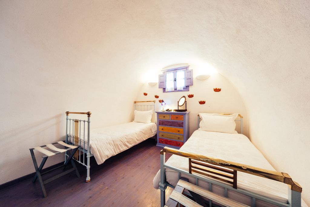 Aegagros Caldera Houses Megalochori  Bagian luar foto