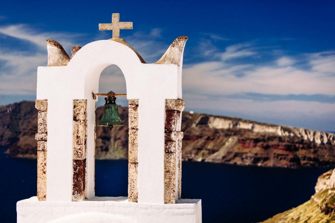 Aegagros Caldera Houses Megalochori  Bagian luar foto